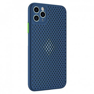 HUSA CAPAC SILICON BREATH, APPLE IPHONE 12 PRO MAX ALBASTRU foto