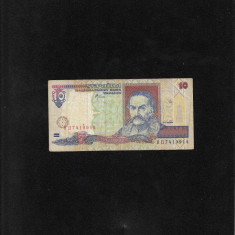 Ucraina 10 grivne hryvna 2000 seria7419914