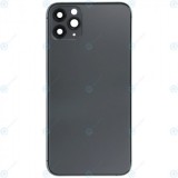 Capac baterie incl. cadru (fără logo) mat spațial gri pentru iPhone 11 Pro Max