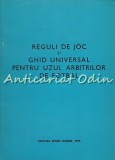 Cumpara ieftin Reguli De Joc Si Ghid Universal Pentru Uzul Arbitrilor De Fotbal