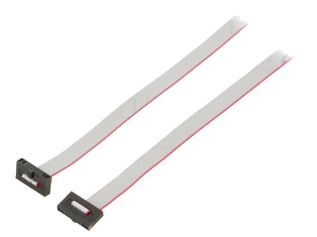 Cablu panglică SAMTEC IDC 46 pini FFSD-06-D-46.00-01-N-SR, conectori pe ambele părți