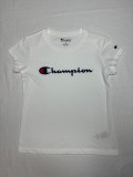 Tricou Copii Champion M Alb Albastru Roșu - Bumbac Poliester - M&acirc;necă 38cm, Lungime 53cm