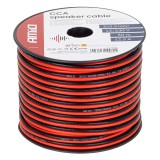 Cablu boxe dublu CCA 2x2.5 mm2 50 m 12.5A AMiO pentru audio