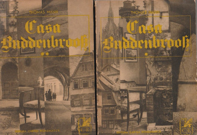 THOMAS MANN - CASA BUDDENBROOK ( 2 VOLUME ) foto