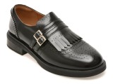 Pantofi GRYXX negri, 61506, din piele naturala