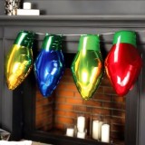 Decoratiune de Craciun - balon - bec clasic - 26 x 43 cm - 4 buc set