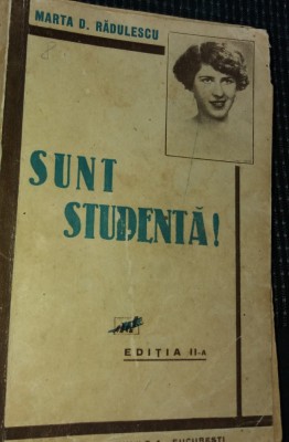 SUNT STUDENTA MARTA RADULESCU foto