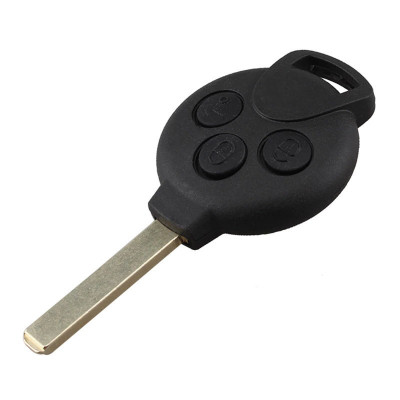 CHEIE CU TELECOMANDA SMART FORTWO , 3 BUTOANE 434MHz ID46 2007 2008 2009 2010 2011 2012 2013 AutoProtect KeyCars foto