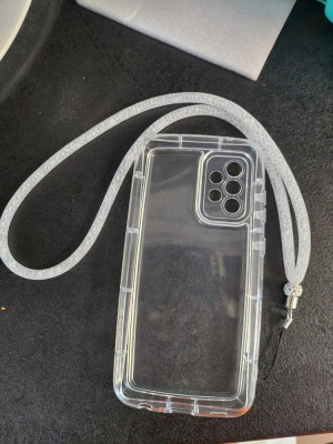 Husa transparenta Galaxy A72 foto