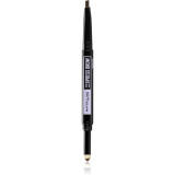 Maybelline Express Brow Satin Duo creion pentru spr&acirc;ncene pulbere duo culoare 01 - Dark Blonde