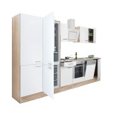 Mobilă de bucătărie Yorki 340 cu cuptor inferior și frigider cu congelator inferior