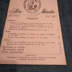 REVISTA ASTRA MATEMATICA NR.3 IUNIE 1990