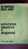 Activitatea educativa a dirigintelui