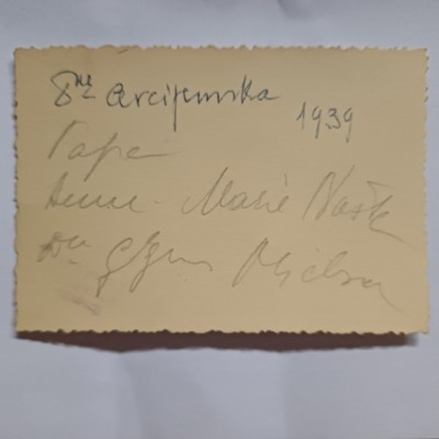FOTOGRAFIE GENERAL VICTOR DOMBROVSKI, FOST PRIMAR AL BUCURESTIULUI.1939 foto