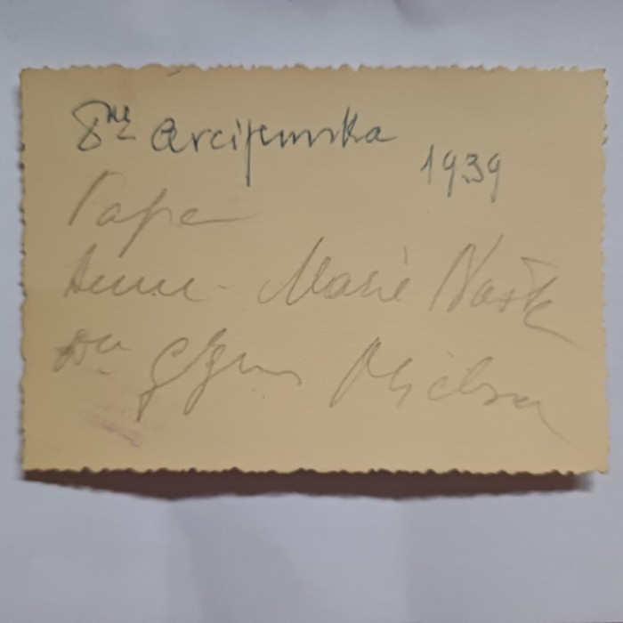 FOTOGRAFIE GENERAL VICTOR DOMBROVSKI, FOST PRIMAR AL BUCURESTIULUI.1939