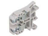 Conector Șine Gri 0,5-10mm&sup2; 2 Borne 8mm