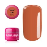 Gel UV Base One Color - Bright Coffee 05, 5g, Silcare