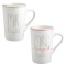 Set Căni New Bone, Mr Right - Mrs Always Right, Multicolor, Capacitate 0,35L, 2 Bucăți