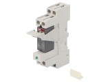 Releu intermediar SPDT 12VDC pentru șină DIN