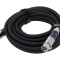 Cablu XLR 3pin 5m negru