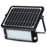 Cumpara ieftin Proiector LED V-tac cu incarcare solara, 10W, 1100lm, lumina neutra, 4000K, IP65