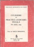 Culegere de practica judiciara penala pe anul 1992 - Vasile Papadopol