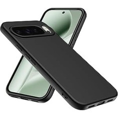 BestCase&reg; Husa pentru Google Pixel 10 Pro XL din Silicon Ultra Slim, Negru mat