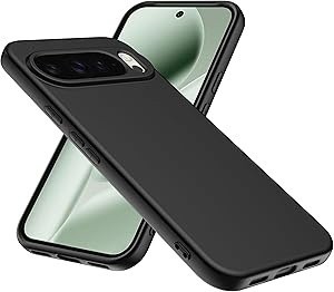 BestCase&amp;reg; Husa pentru Google Pixel 10 Pro XL din Silicon Ultra Slim, Negru mat foto