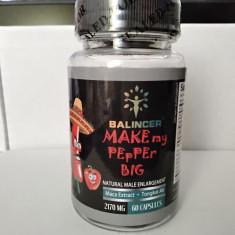 PepPer BIG* Pastile potenta, erectie, 60 cps. + Chuchen*Spray ejaculare precoce