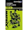 Vartej cu Margea Culisanta si Agrafa Matrix Feeder Bead Snap Links Nr 12 10buc/plic