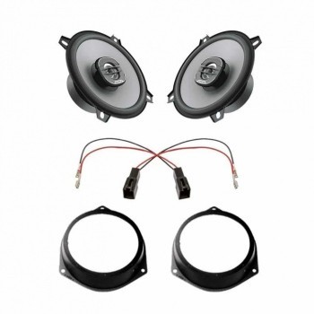 Pachet difuzoare auto Hertz Uno dedicat usi spate Fiat Punto 2005-2018, RMS 40W