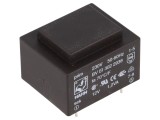 Transformator &icirc;ncapsulat 1.2VA 230V 12V 100mA PCB BVEI