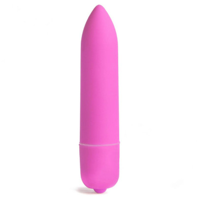 Jucărie mică vibrator vibrație 10 programe roz foto