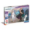 Disney Frozen,Regatul de gheata - Puzzle Maxi Clementoni 24 Piese, 62x42 cm, Colectia SuperColor