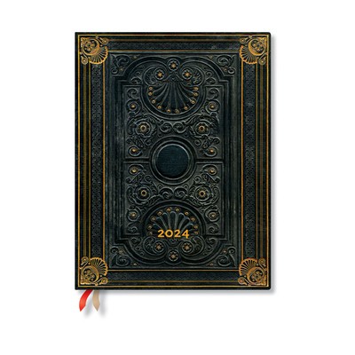 2024 Nocturnelle 12-Month Flexis Ultra 176 Pg Vertical Week-At-A-Time Nocturnelle foto