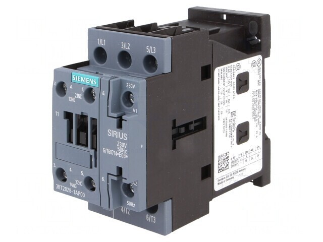 Contactor 3-Pole NO 230V AC 3RT2028-1AP00