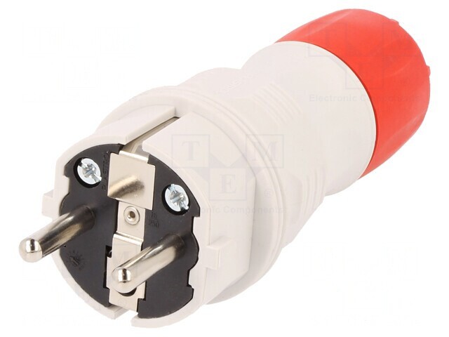 Conector alimentare AC tată 250V 16A pe cablu