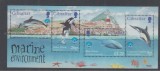 Gibraltar, fauna, balene, 1998, Anul International al Oceanelor, bloc, MNH, Nestampilat