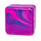 Cub Needoh de Gheata, Flippy, Jucarie Antistres din Maltoza, 70 g, 3.5x3.5x3.5 cm, Comprimabil cu Revenire Lenta, Mov