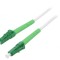 Patch cord fibră OS2 LC/APC 5m LSZH alb