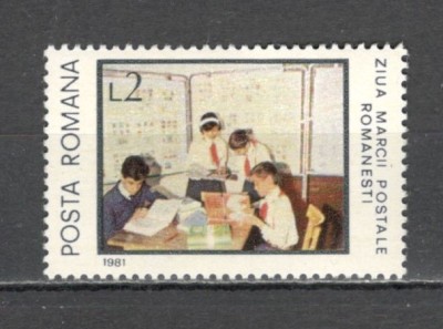 Romania.1981 Ziua marcii postale XR.857 foto