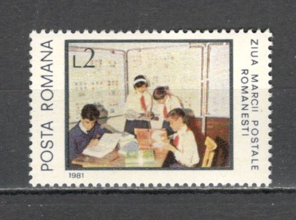 Romania.1981 Ziua marcii postale XR.857