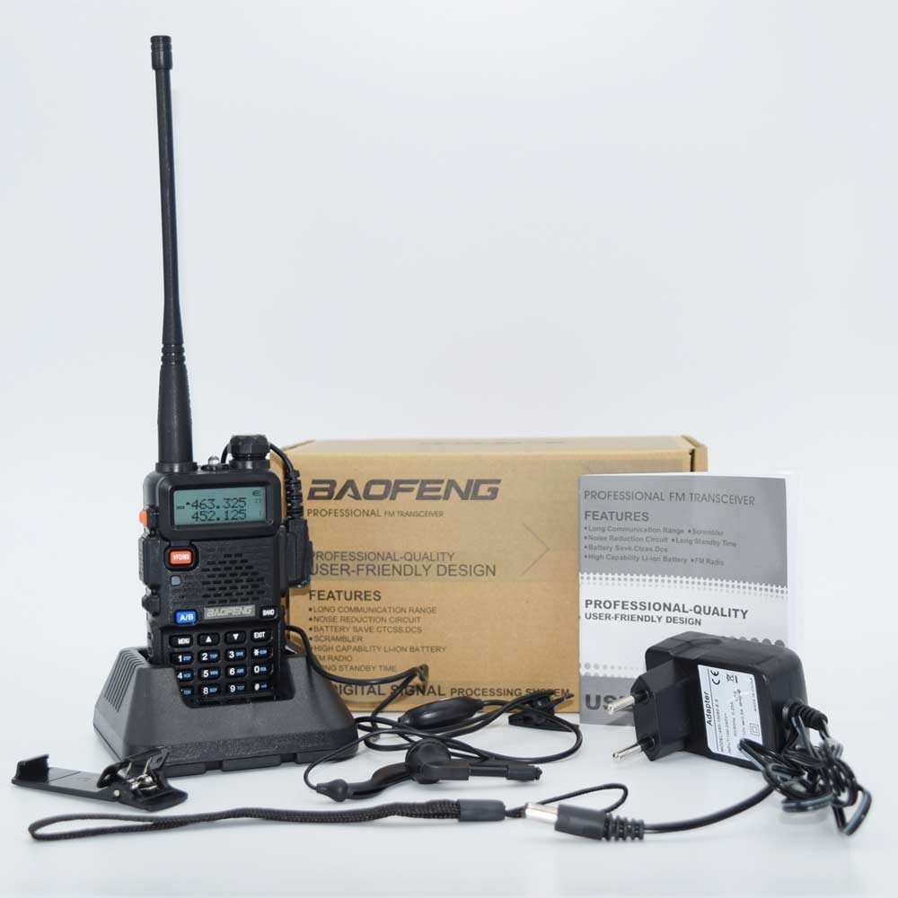 Statie radio emisie receptie, Walkie Talkie, Baofeng UV-5R, PROGRAMATA |  Okazii.ro