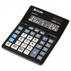 Calculator de birou 14 digiti, 205 x 155 x 35 mm, Eleven CDB1401-BK