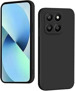 BestCase&amp;reg; Husa pentru Honor X7d / Honor 400 Smart din Silicon Ultra Slim, Negru foto