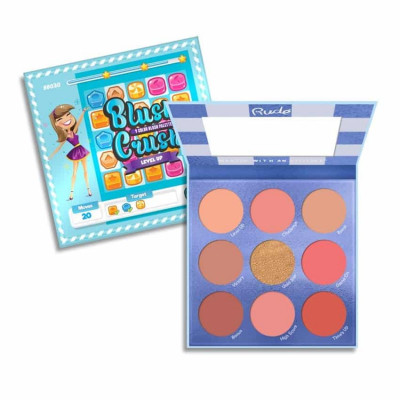 Paleta blush, farduri pentru fata Rude Blush Crush Palette Level Up, 19g foto