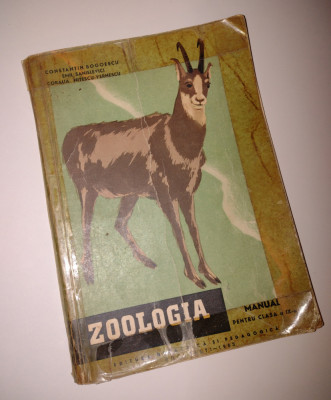 ZOOLOGIA - MANUAL A IX -A - C. BOGOESCU - 1963 foto