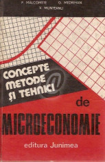 Concepte, metode si tehnici de microeconomie foto