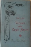 Versuri pentru copiii nostri Ion I. Onu, 1897