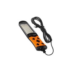 Lampa de lucru cu carlig si magnet, 15W, 1200lm, 60 LED-uri SMD, IP20, aluminiu si ABS